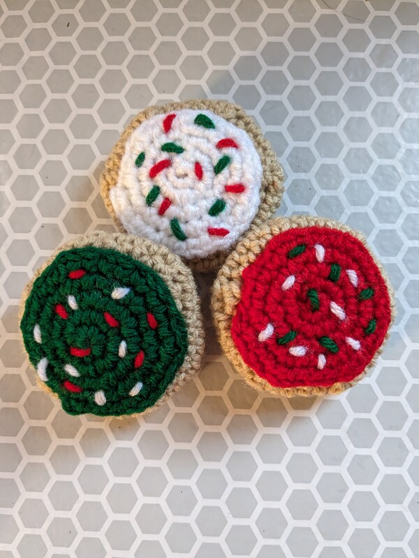 Crochet Christmas Cookies